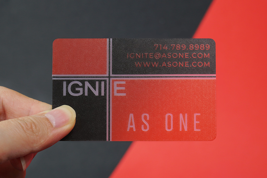 Quick Translucent Plastic Business Cards 18