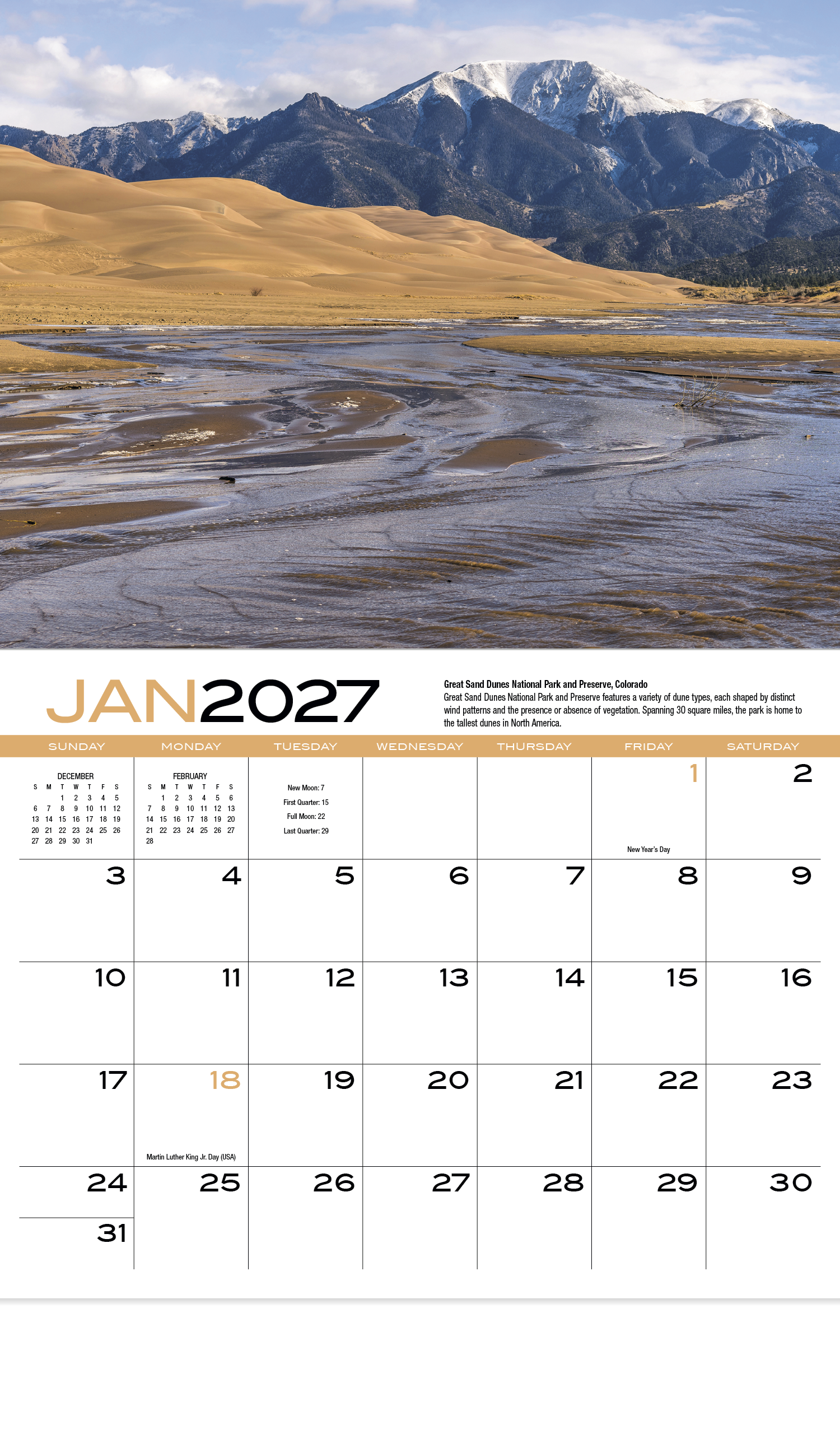 HotLine® Products Earth Appointment Calendar - Stapled 38