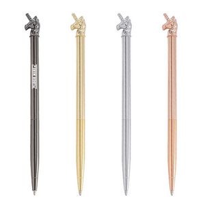 Unicorn Horse Metal Pen 7