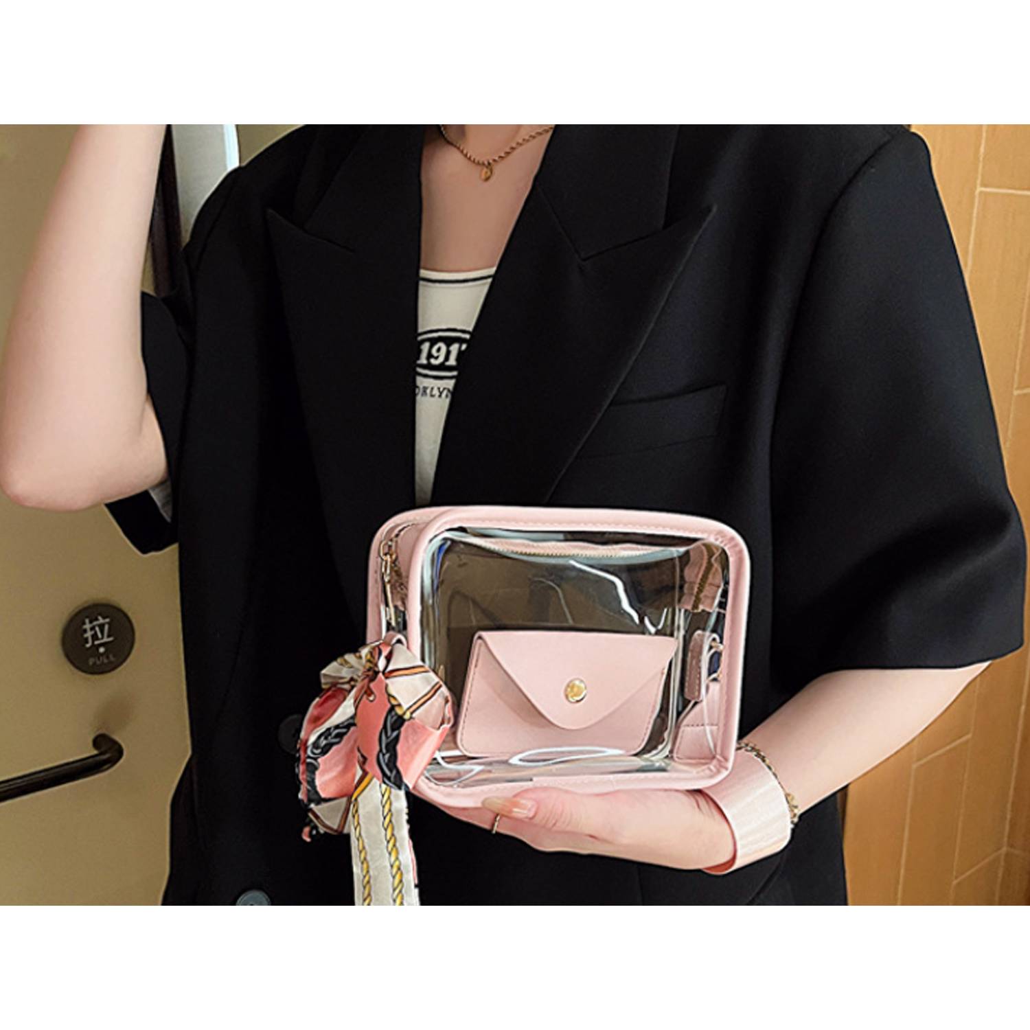 Mini PVC Clear Crossbody Bag 4
