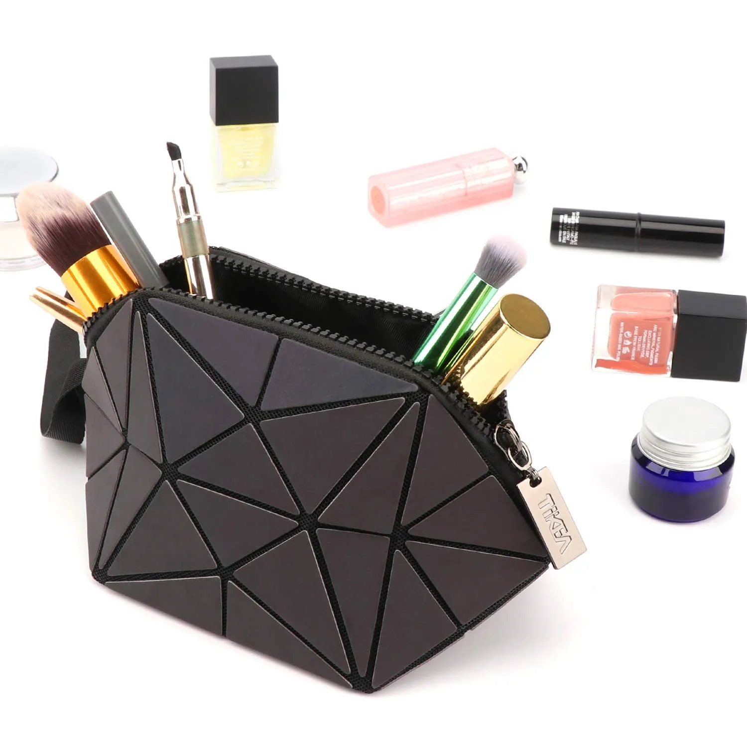 Geometric Diamond Make-up Bag 3
