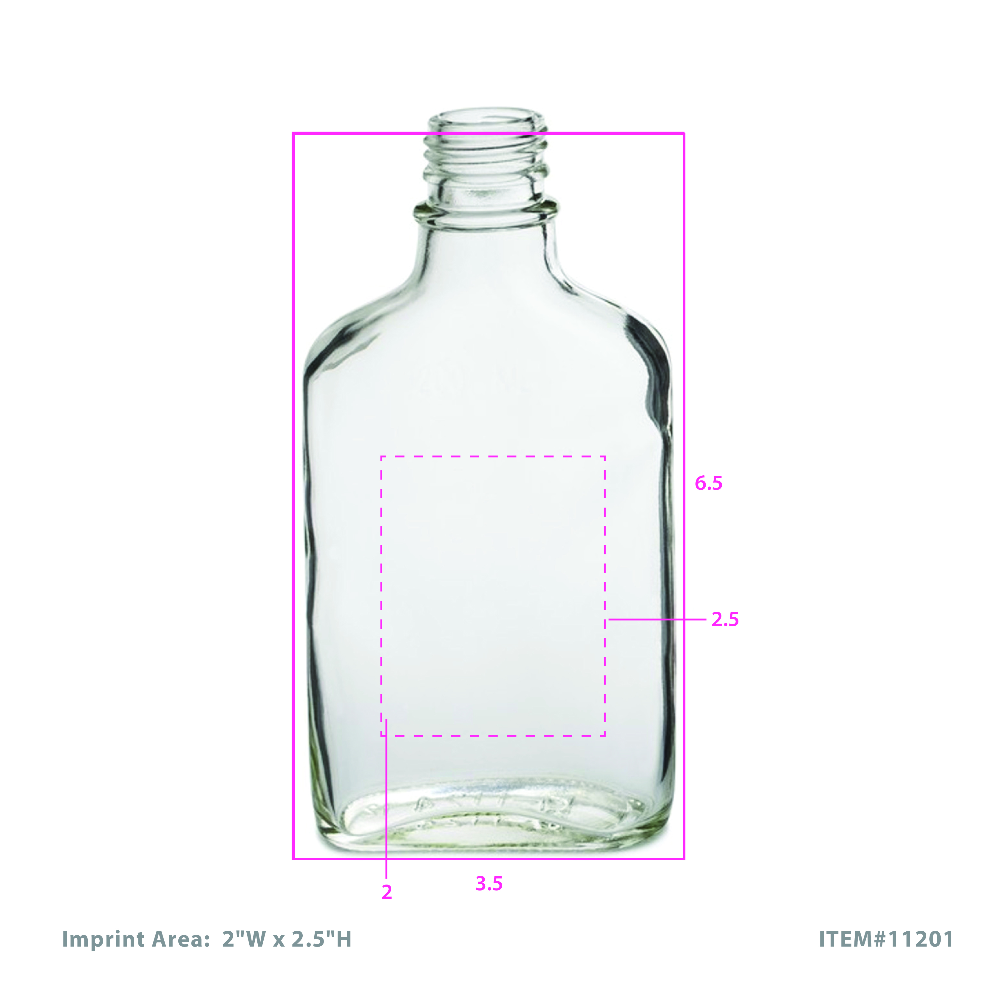 Viski® Parker Leather-Wrapped Glass Flask 5
