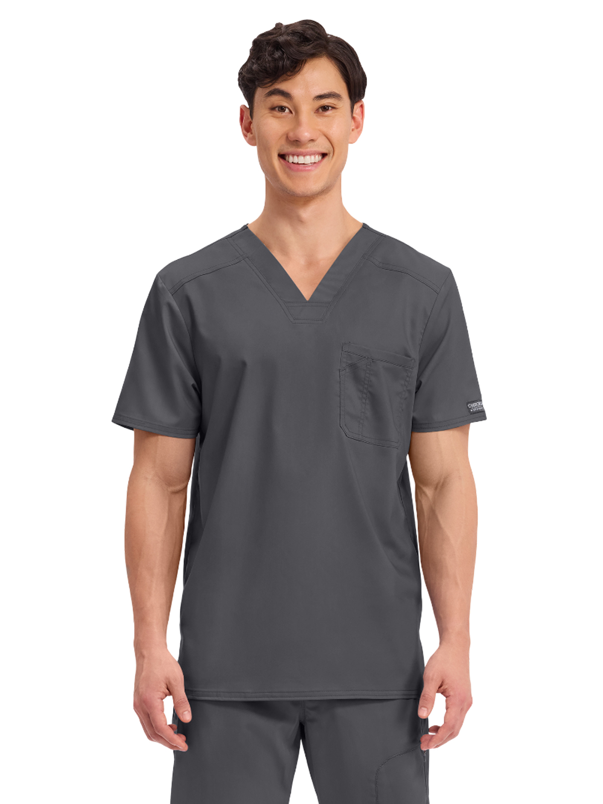 Cherokee - Workwear Revolution - Men's 1-Pocket Tuckable V-Neck Top 35
