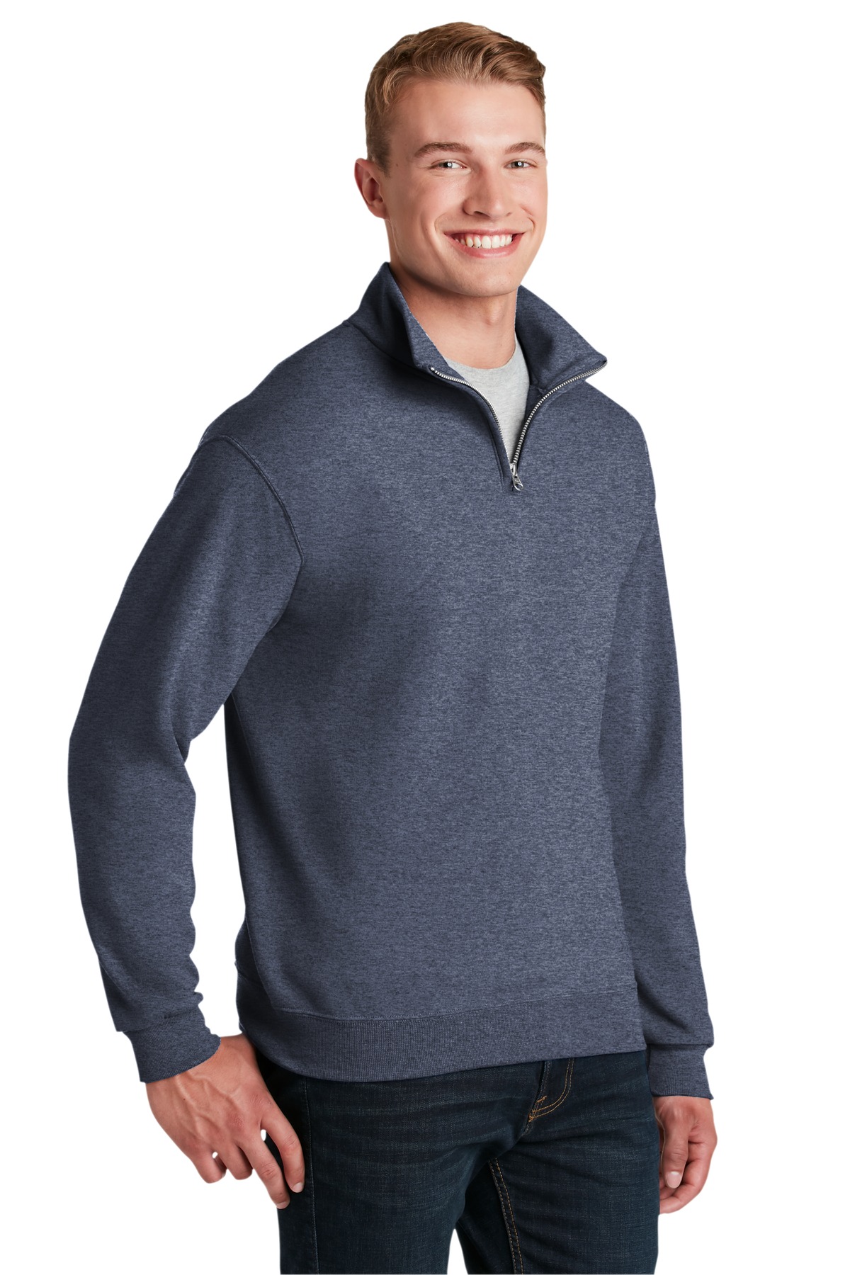 Jerzees® NuBlend 1/4-Zip Cadet Collar Sweatshirt 6