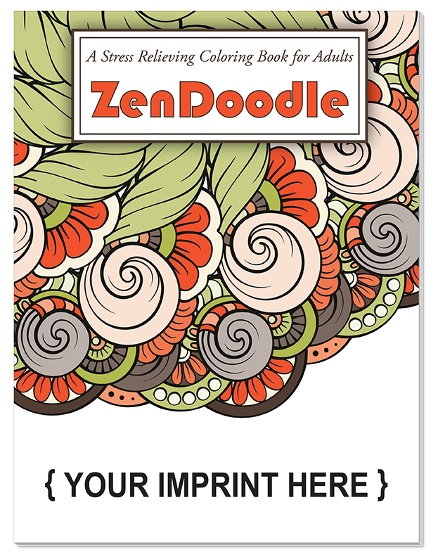ADULT COLORING BOOK - ZenDoodle Stress Relieving Coloring Book for Adults 3