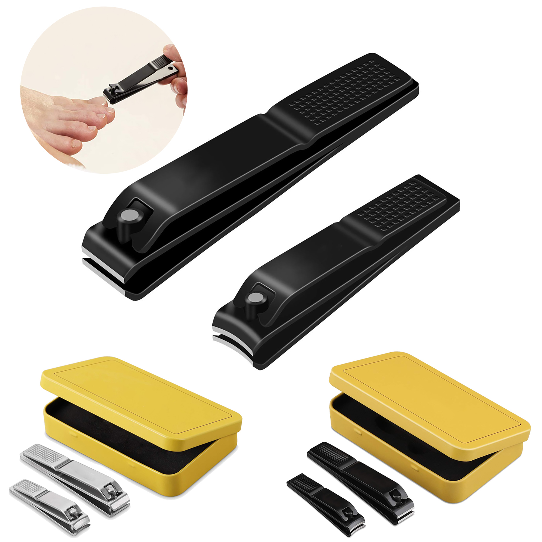 Nail Clippers Set with Case 2
