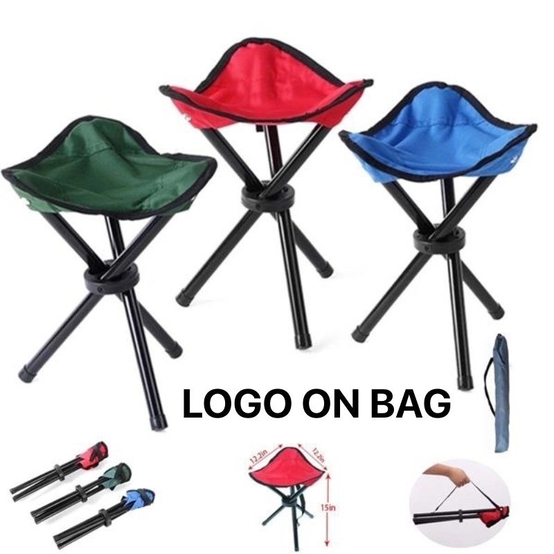 Large Portable Triangle Stool Chair With Carrying Bag 2