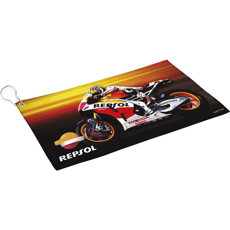 Opper Fiber® Sports Cleaning Towel w/Sport Clip (18"x12")