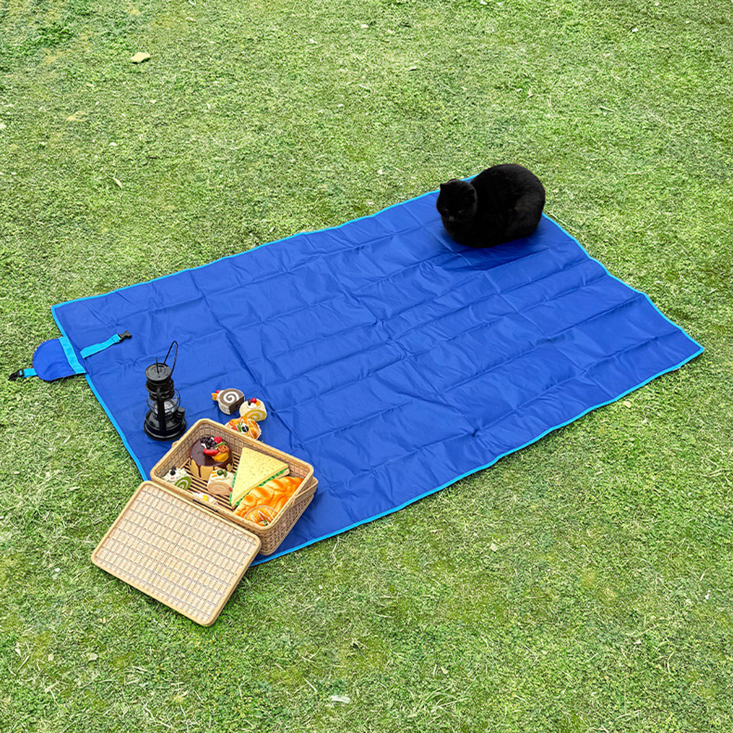 Outdoors Waterproof Foldable Oxford Camping Mat 5