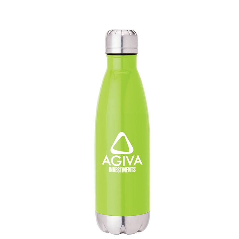 Solana 17 oz. 304 Stainless Steel Vacuum Bottle with Copper Lining 32