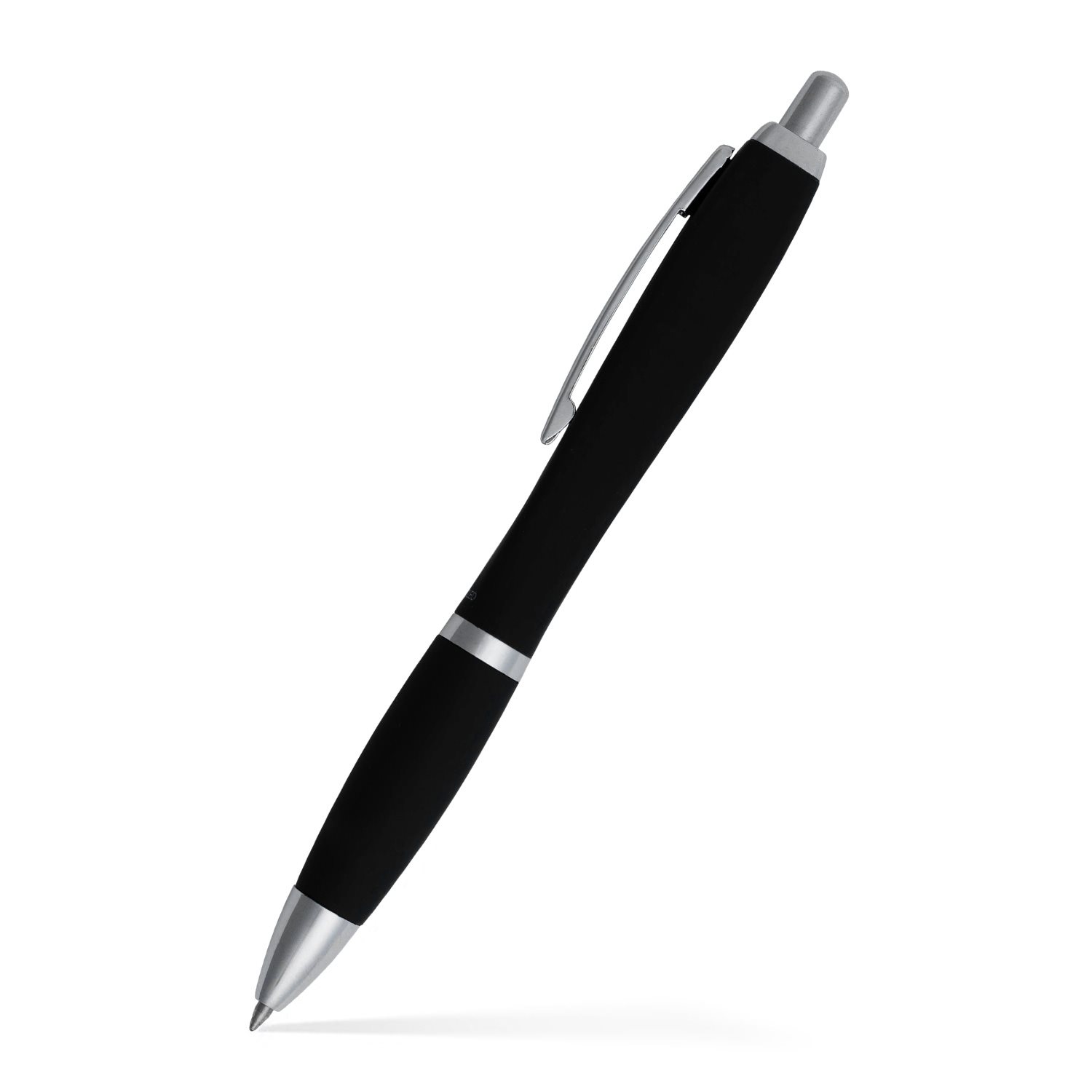 Squared Basset Satin Soft Touch Gel Performance Pen™ (Chrome) (Recycled) 5