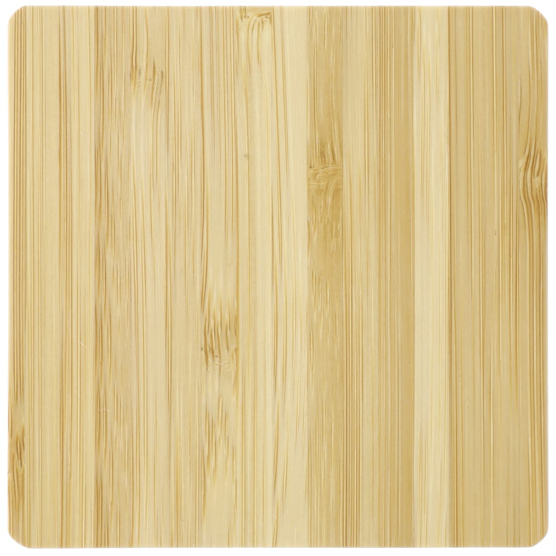 FSC® 100% Bamboo Wireless Charge Pad w/Dual Output 87