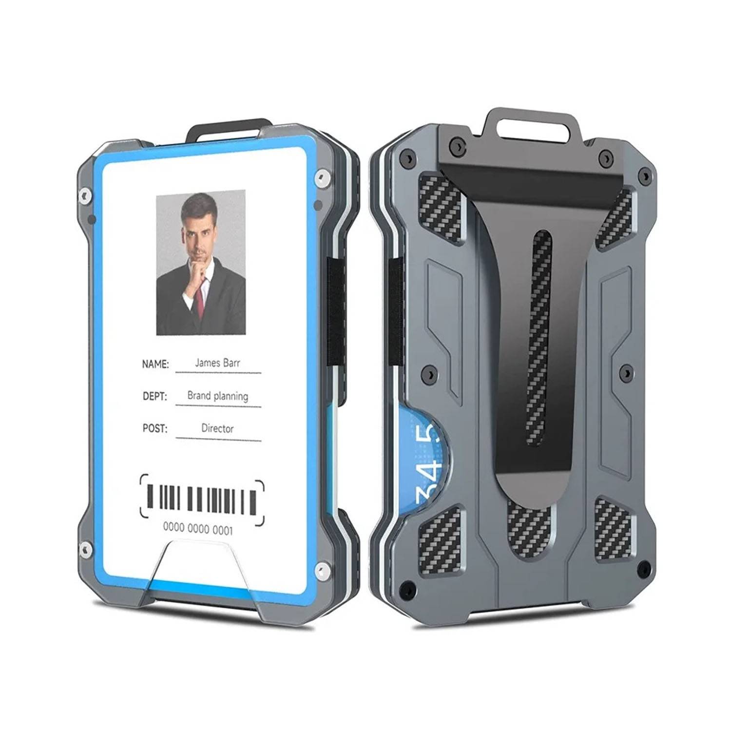 RFID Minimalist Wallet Apple Tag Card Holder 2