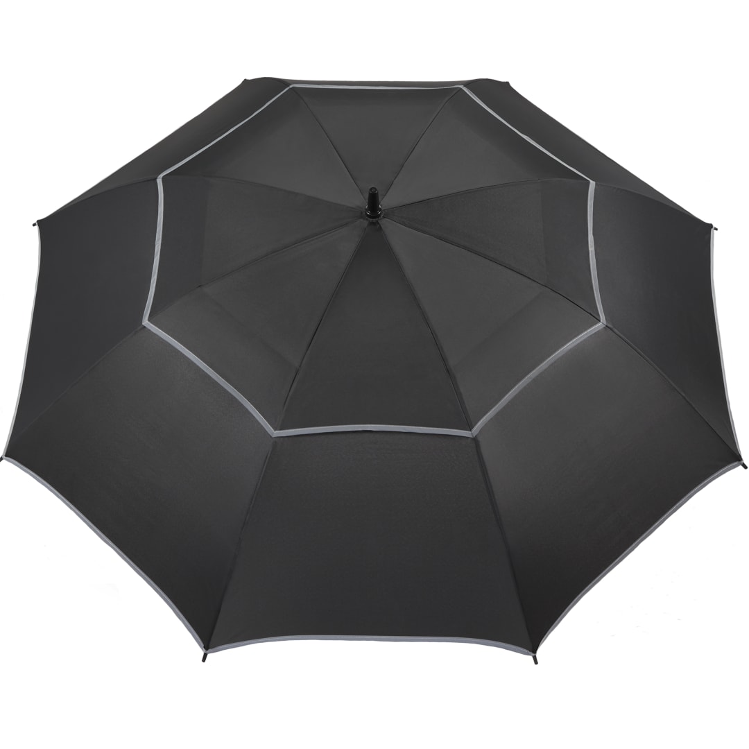62" RPET Golf Umbrella w/ Reflective Trim 145