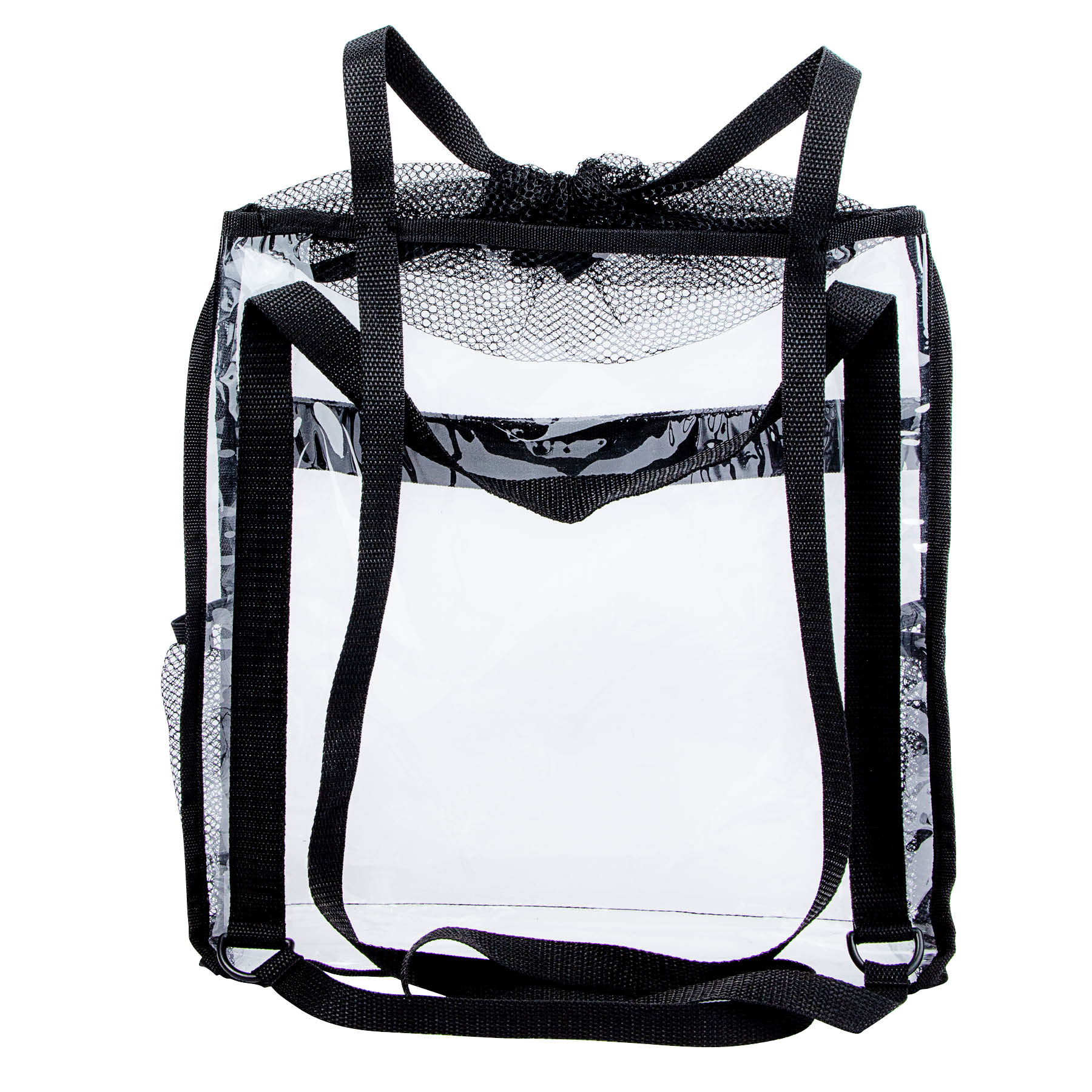 Ramsey Clear Drawstring Backpack 2