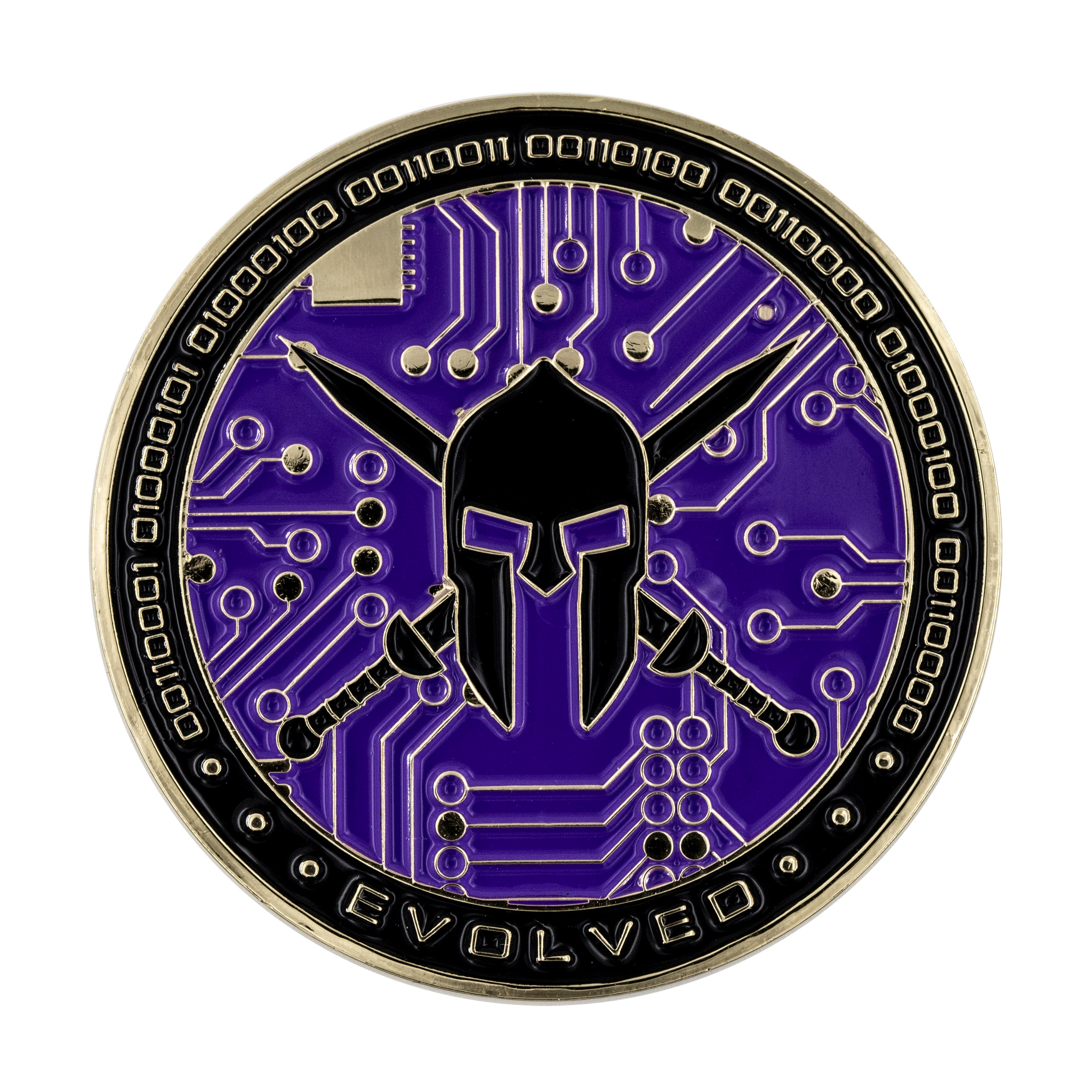 Die Struck Brass Challenge Coins (1-3/4") 3