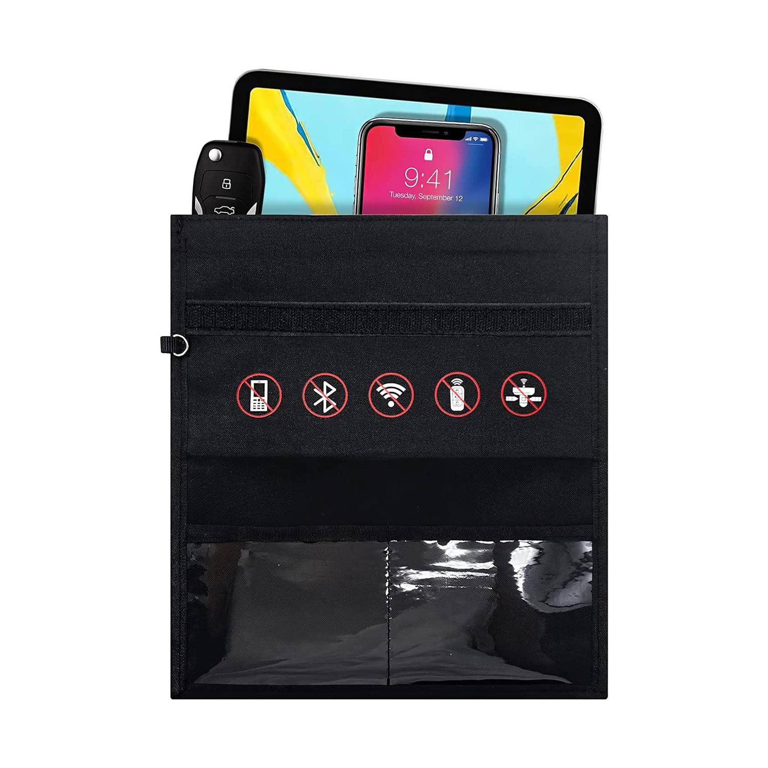 Car Key Tablet Phone Radiation Signal Shielding Bag 5