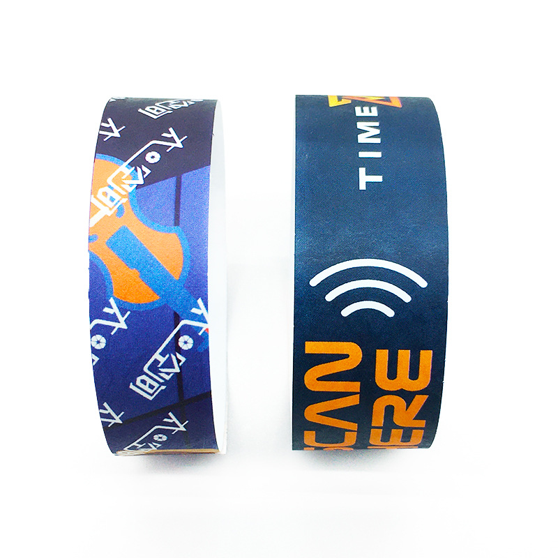 Disposable Tearproof Paper Wristbands 4
