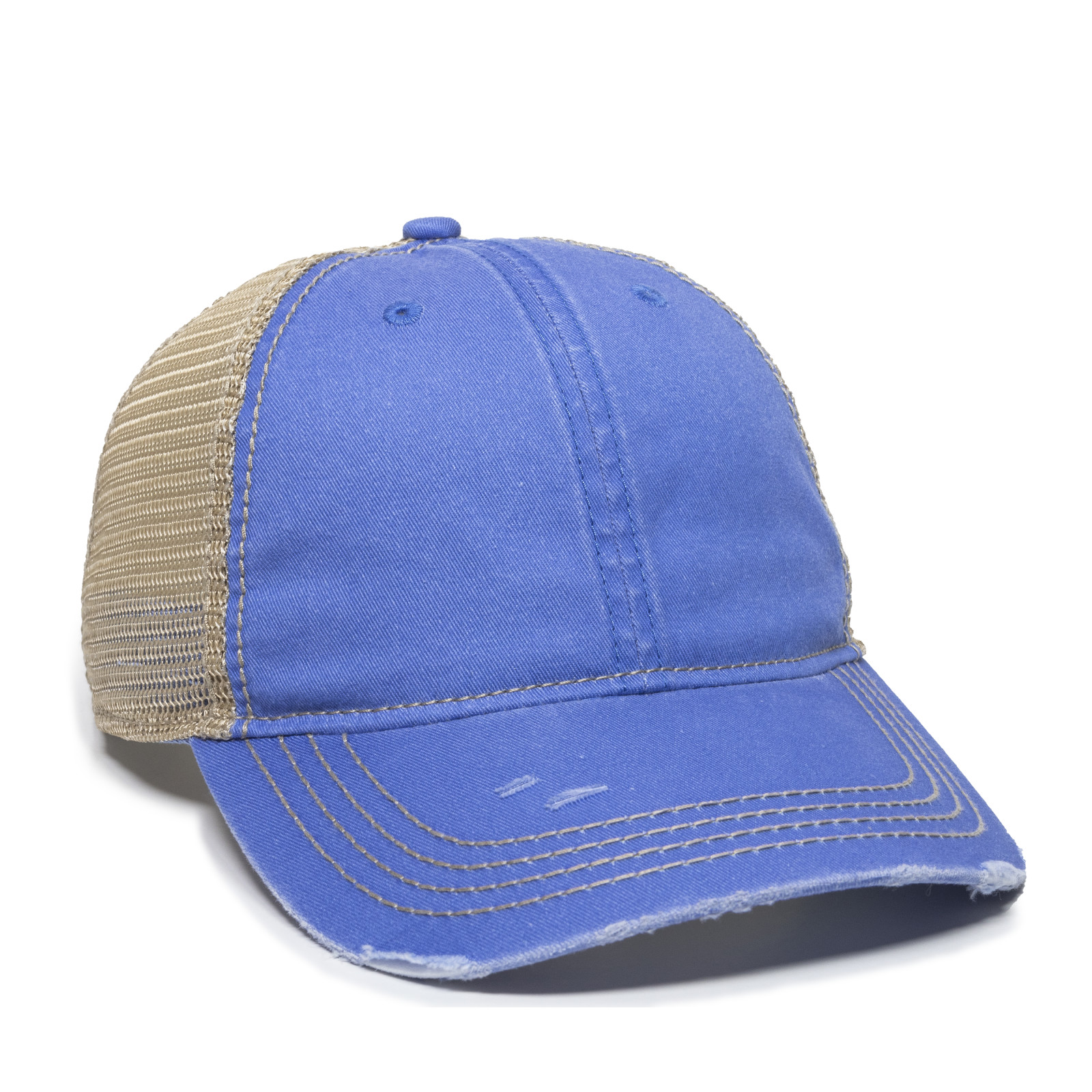 Heavy Distressed Tea-Stained Mesh 10