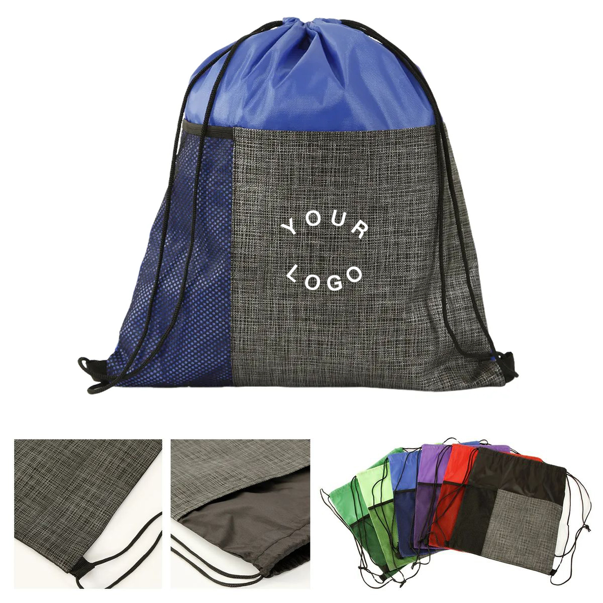 Reusable Drawstring Bag for Travel or Errands 4