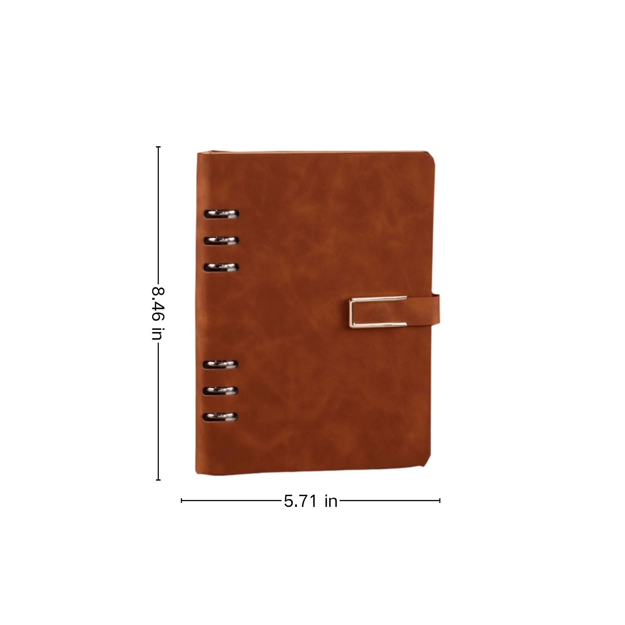 Ring Binder Magnetic Snap Closure Notebook 4