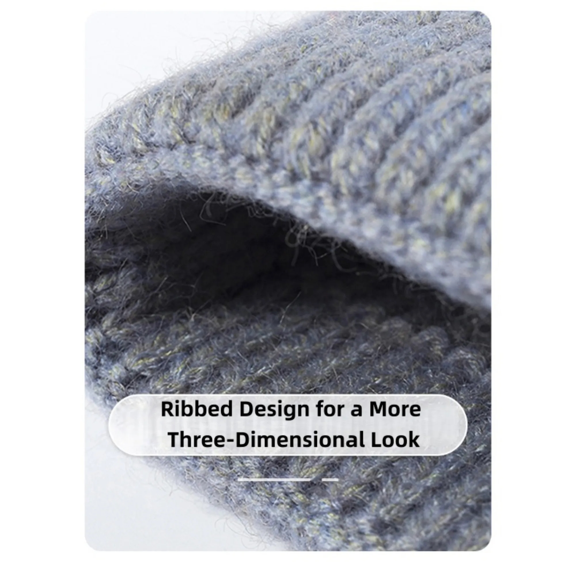 Knitted Winter Beanie Hat 11