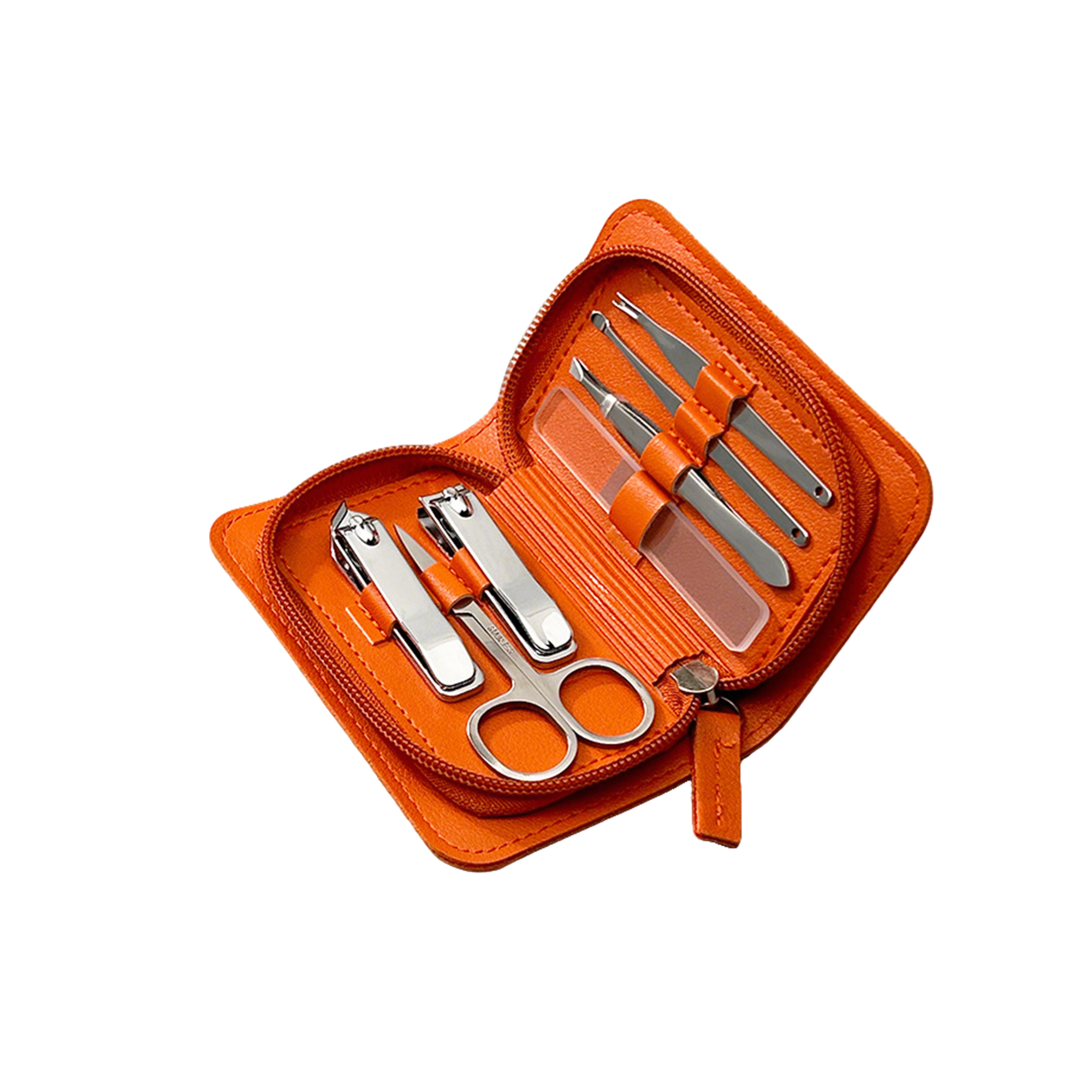 Stainless Manicure Pedicure Kit With Anti Slip Detail 4.96" x 3.07" 2