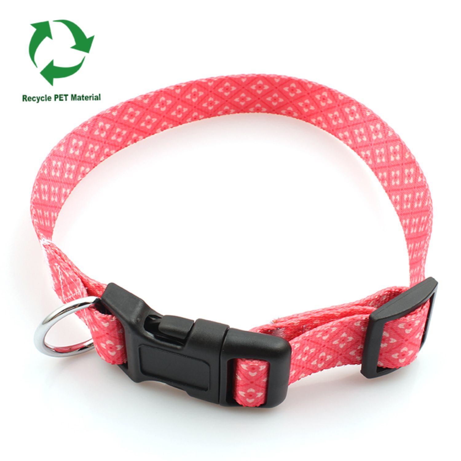 5/8"W x 12"L rPET Eco-friendly Sublimation Pet Collars w/ Buckle Release 6