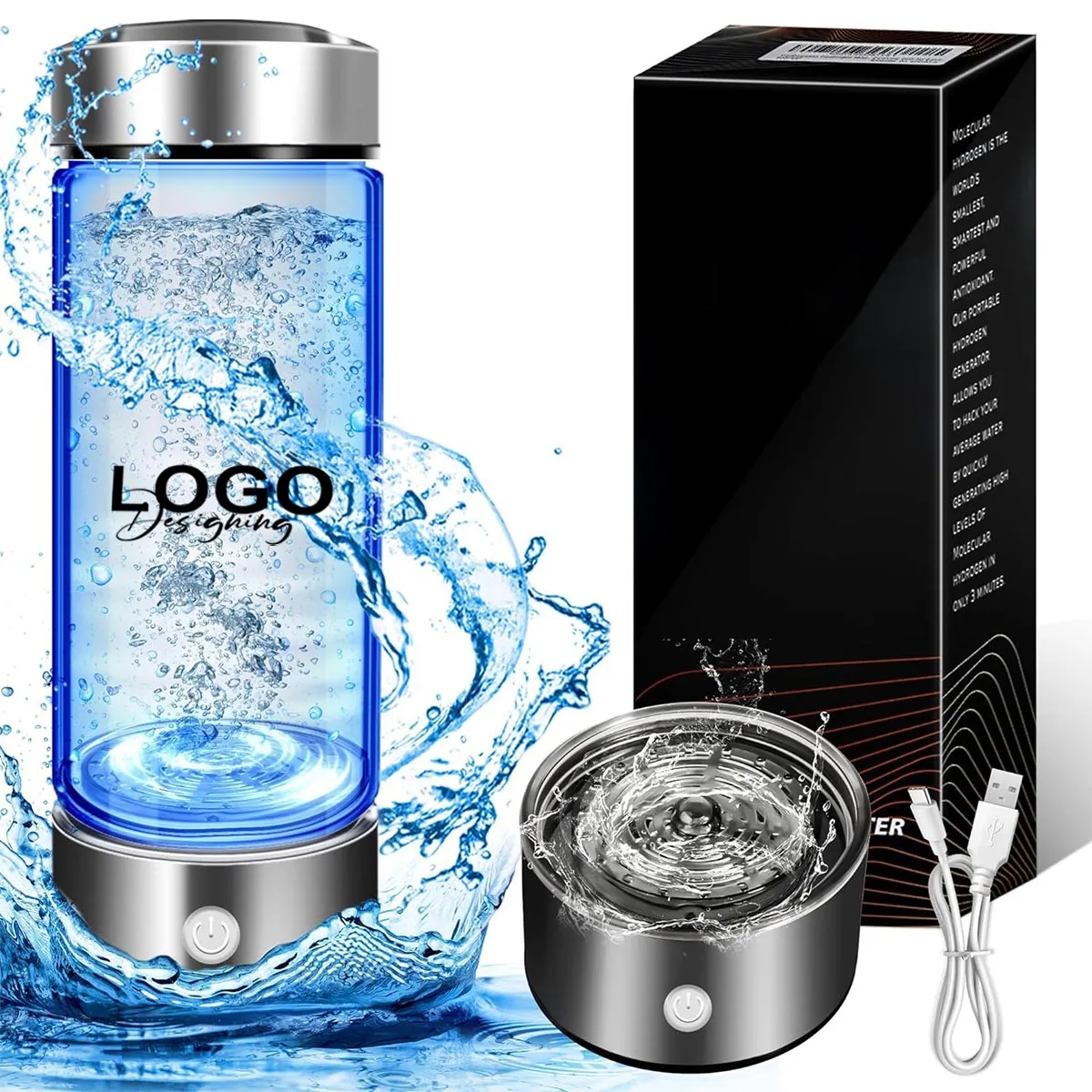 Hydropures Hydrogen Water Bottle 3
