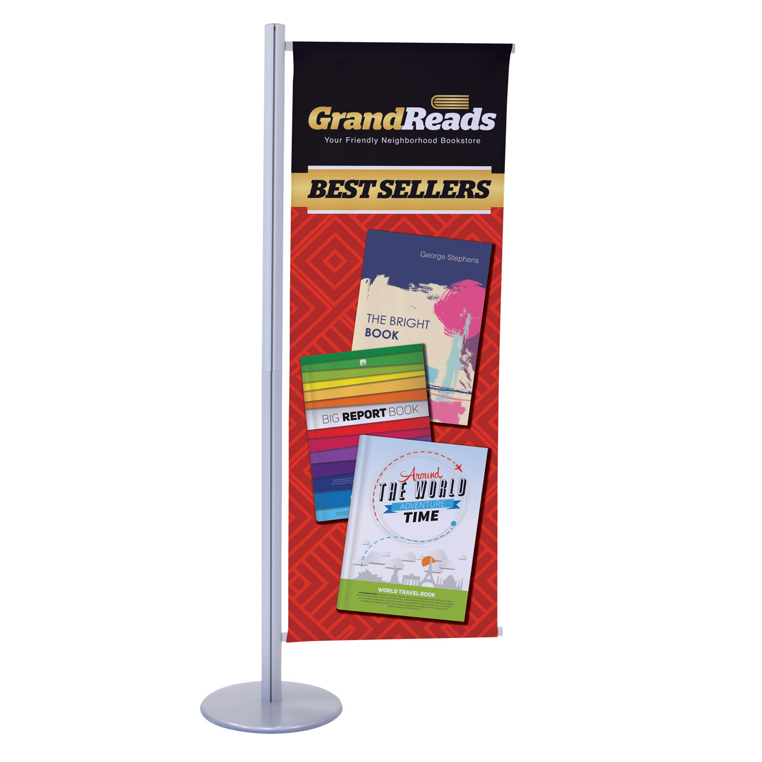 Flex Banner Display Single-Banner Kit 10