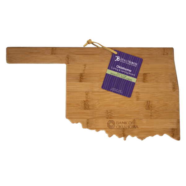 U.S. State Shaped Bamboo Cutting and Serving Boards 82