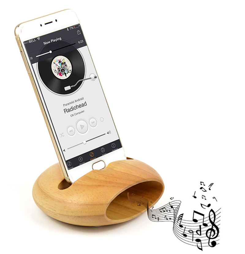 Wooden Phone Speaker 1