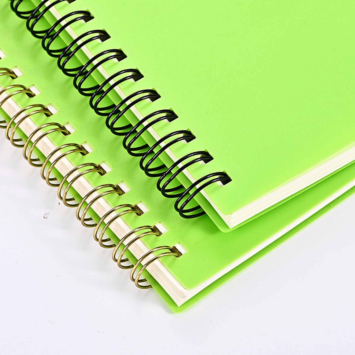Solid Color Spiral Notebook with Pen 5