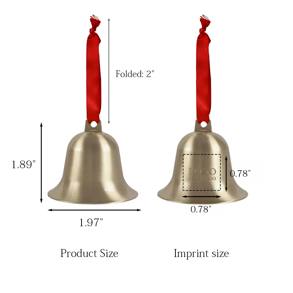 Brass Holiday Bells 4