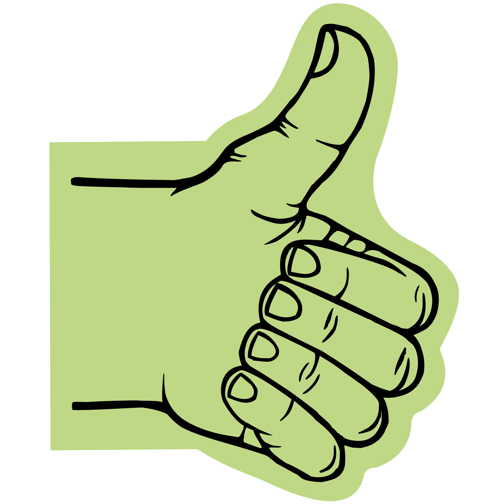 Giant Thumbs Up Hand 22