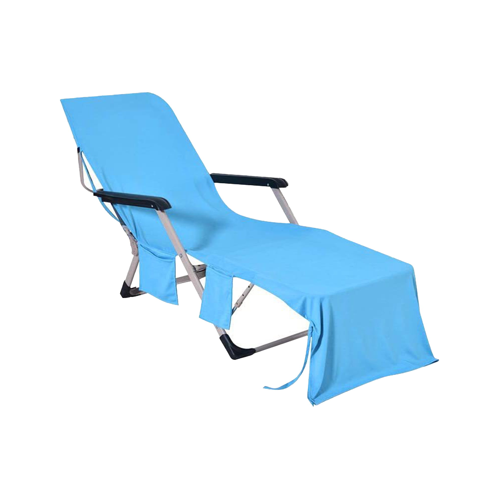 Polyester Durable Beach Lounge Towel Cover ?C Perfect For Relaxing 3