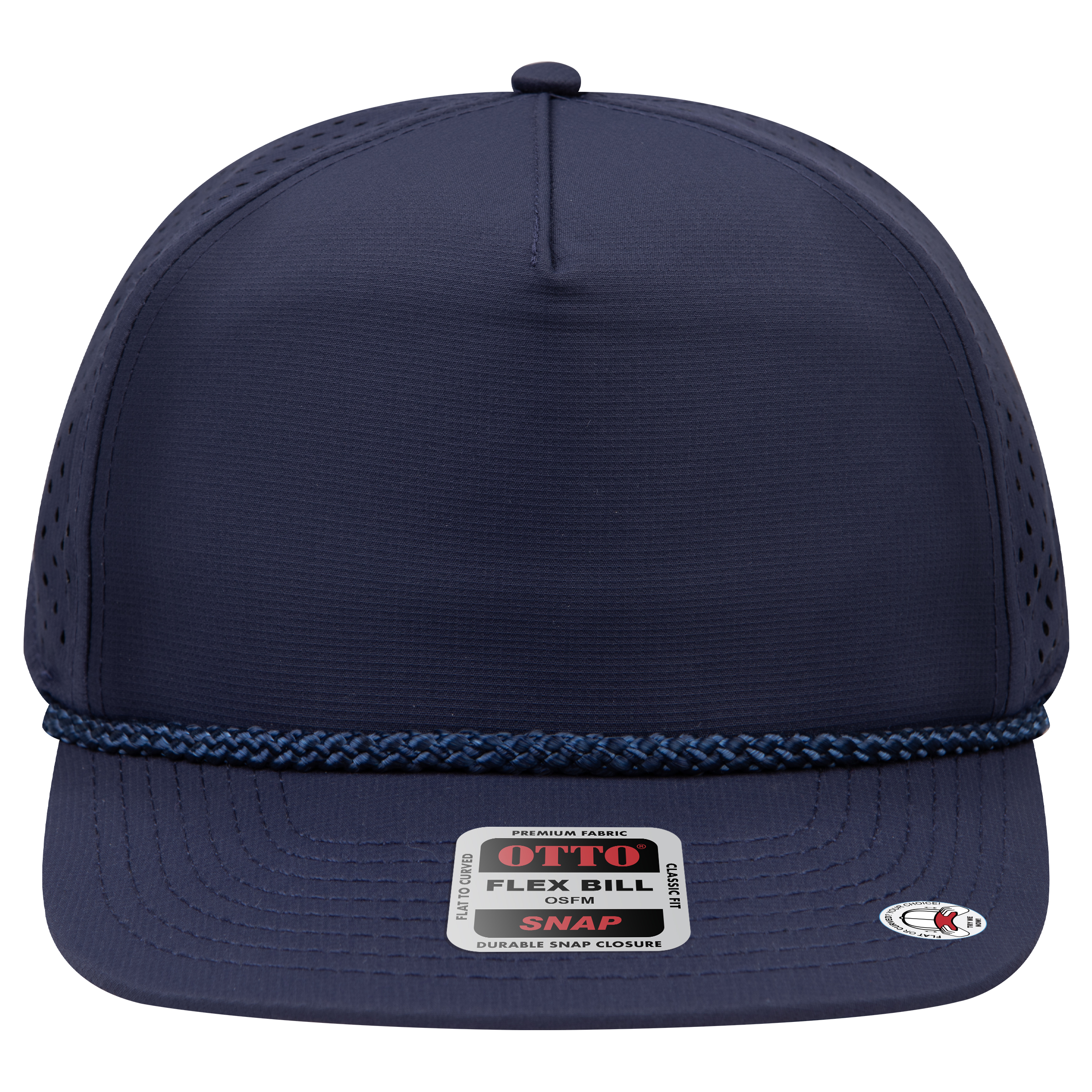 OTTO CAP® OTTO SNAP 5 Panel Pro Style Snapback Hat 8