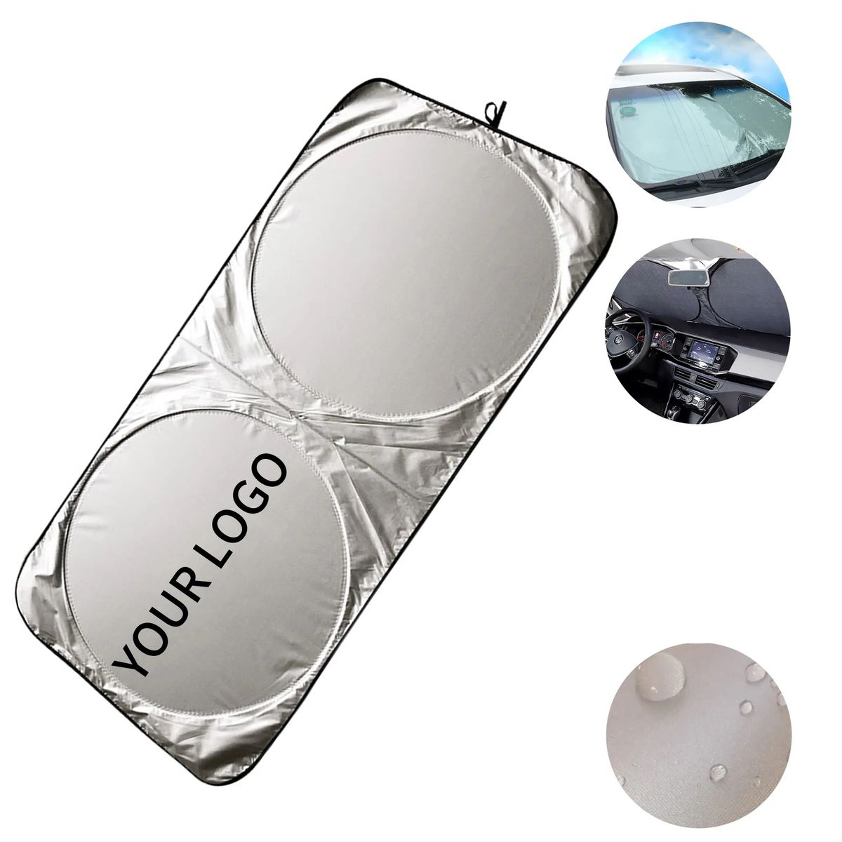 UV Blocking Full Color Sun Shade For Cars 2