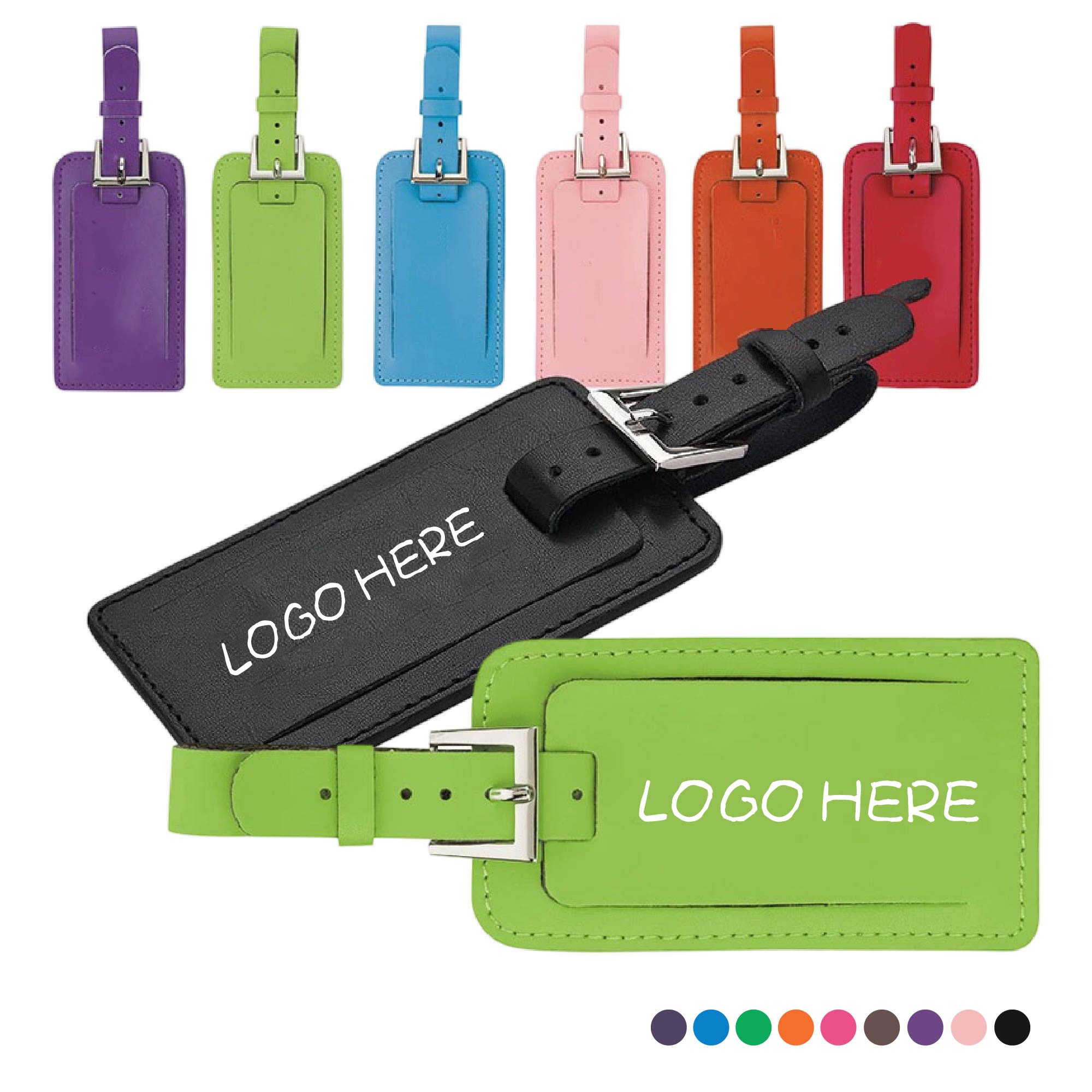 Leather Luggage Tag 1