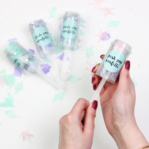 Push-Pop Confetti Foil Tissue For Party Decor 2