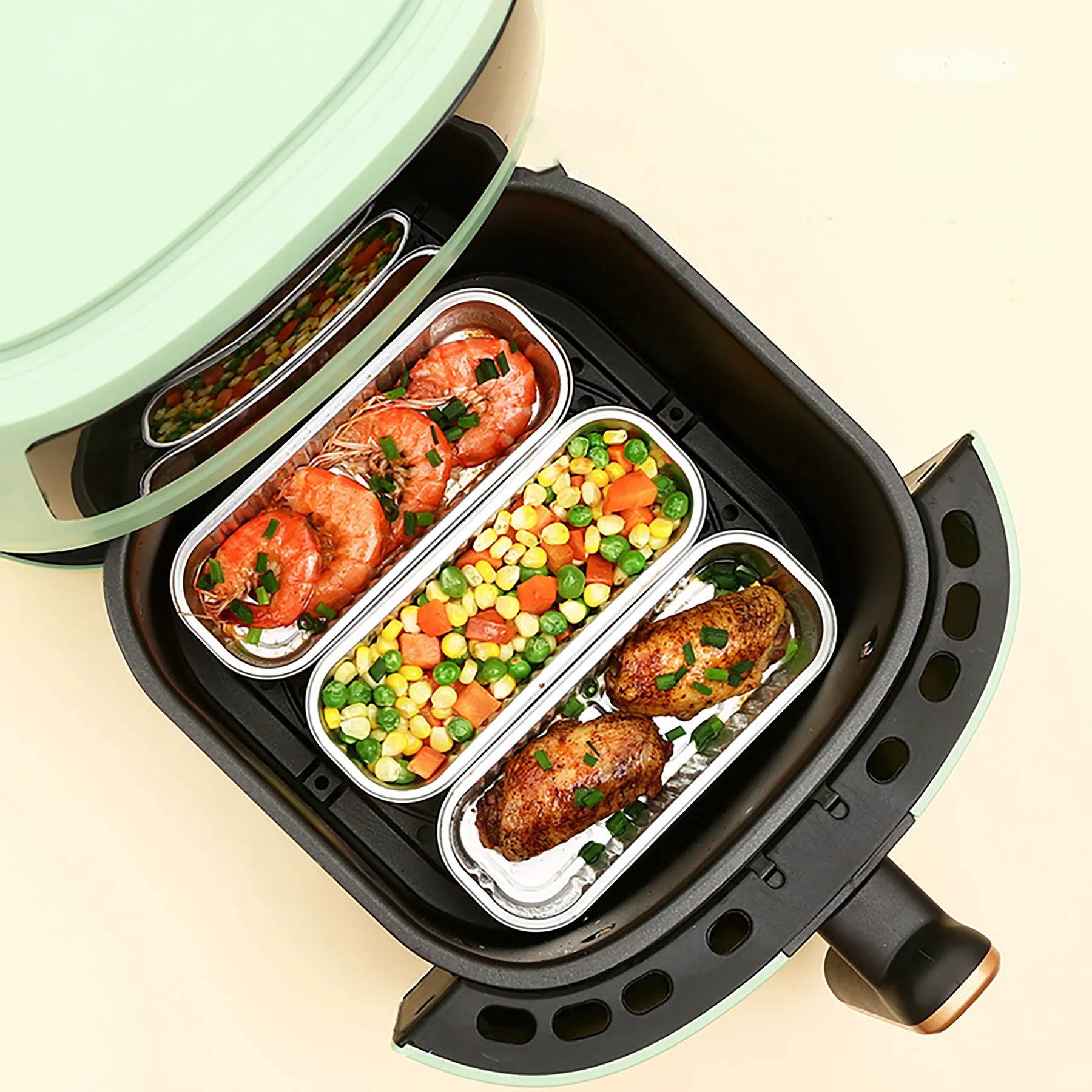 Other Plastic Rectangular Tin Foil Tray 4