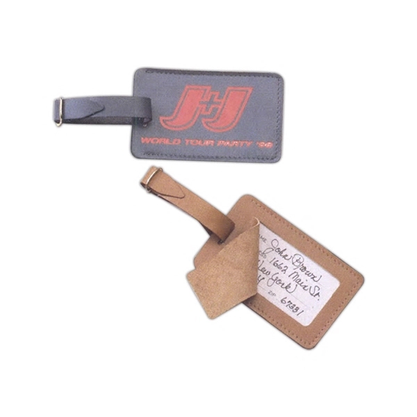 Luggage Tag with Buckle & Strap 1