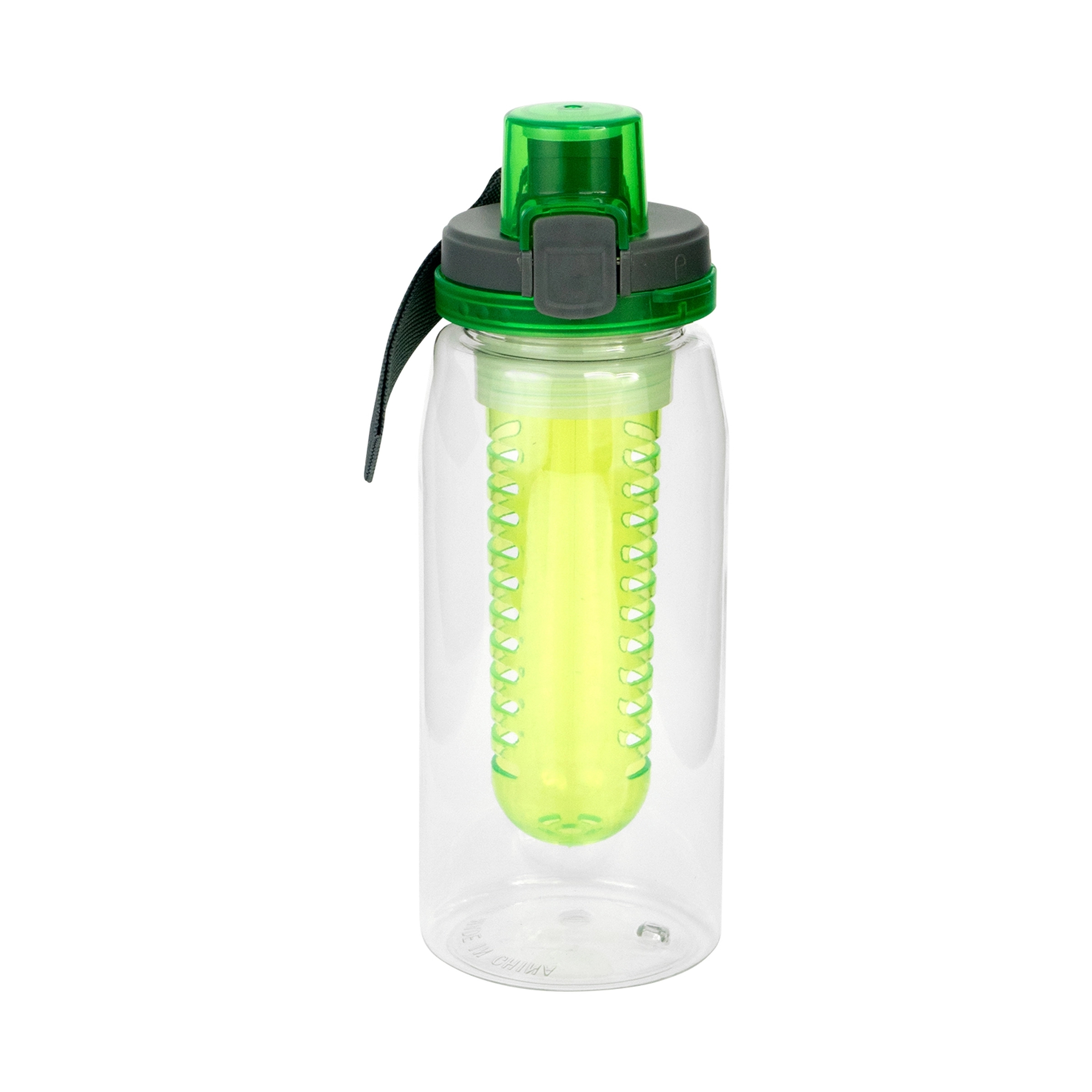Locking 25 oz. Recycled Bottle with Infuser 16