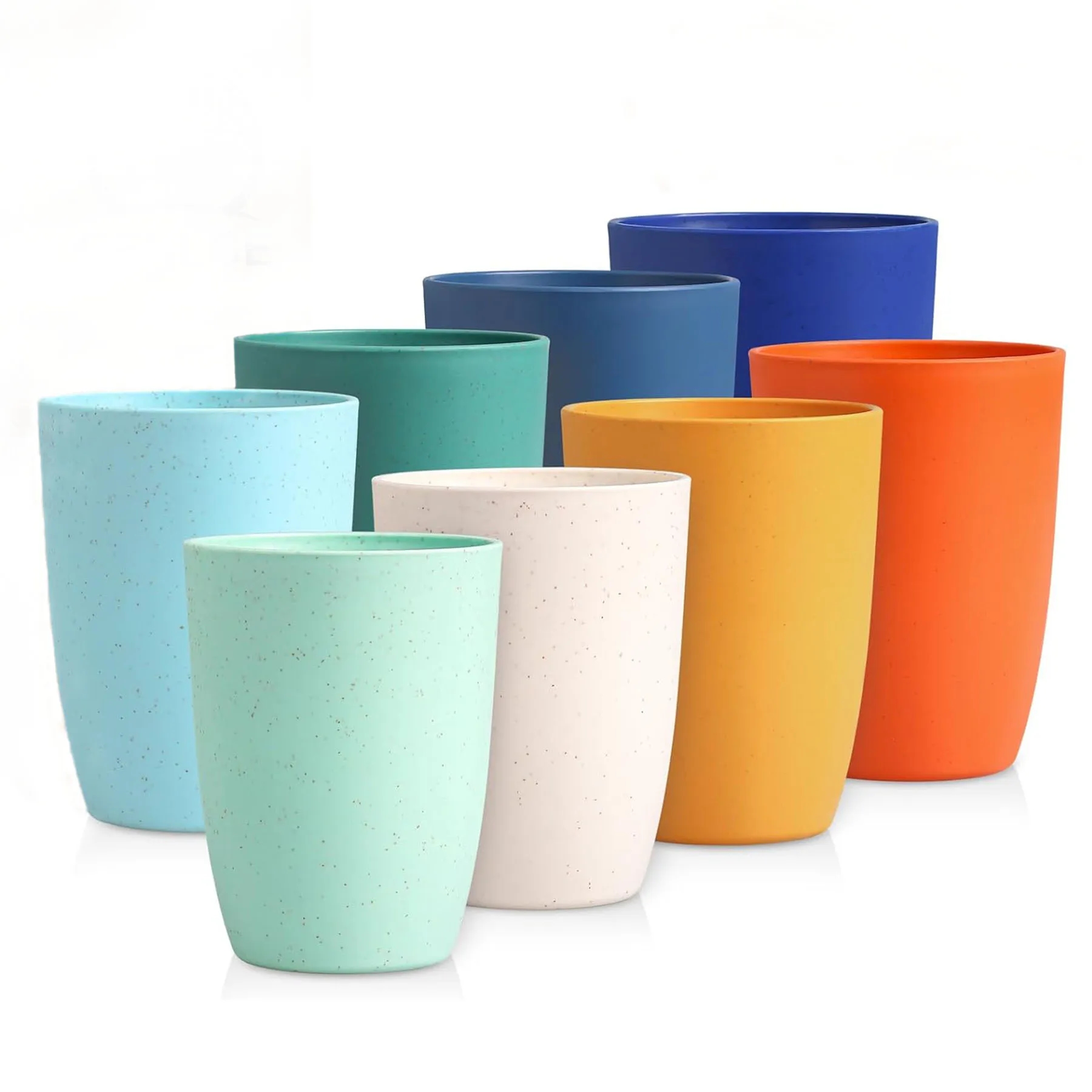 Reusable indestructible Wheat Straw Plastic Cup 3