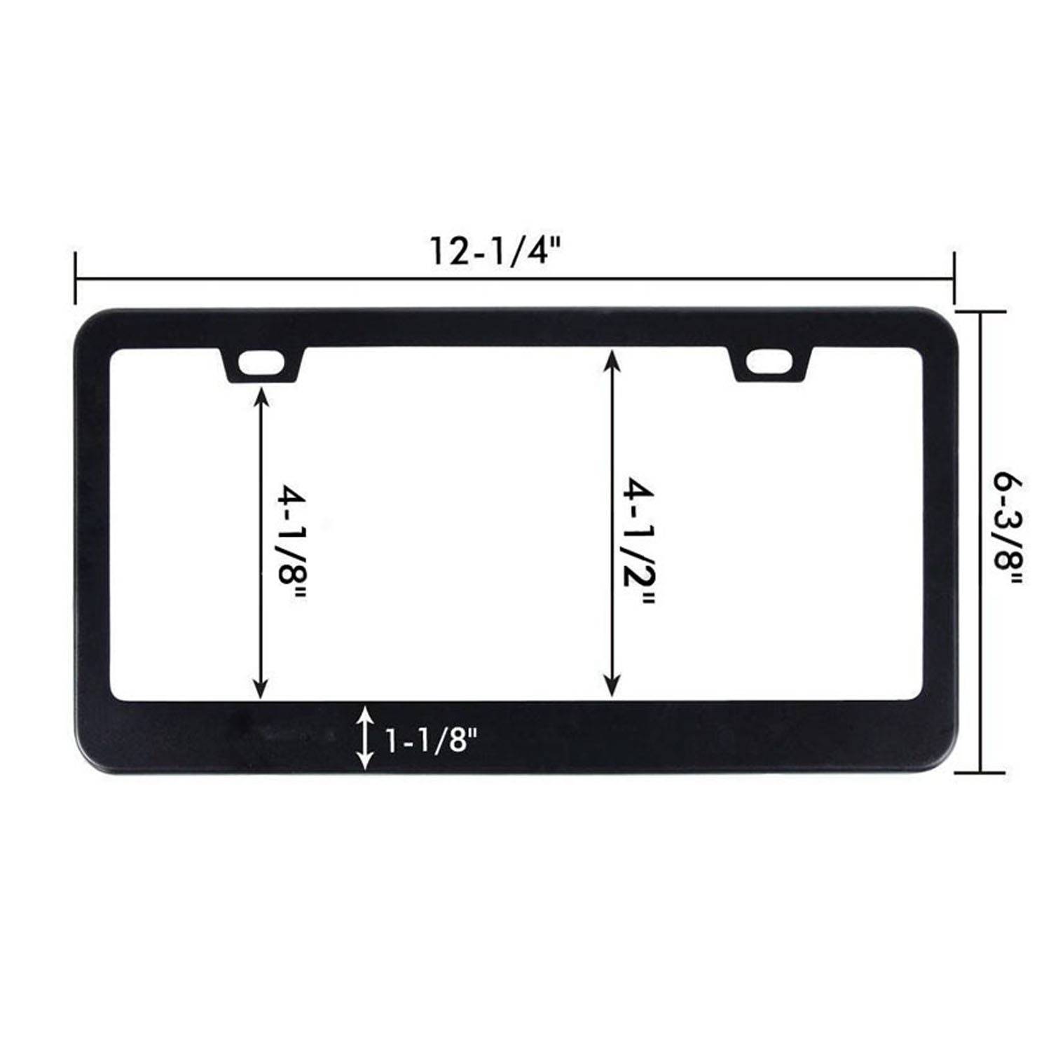 License Plate Frames 4