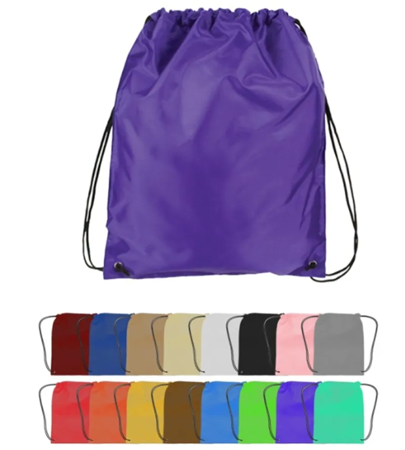 Polyester Drawstring Backpacks 1