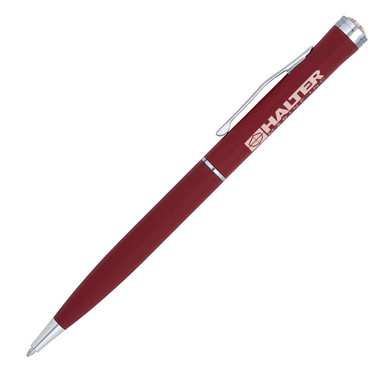 Uhlan Twist Action Ballpoint Pen with Photo Dome Top 8