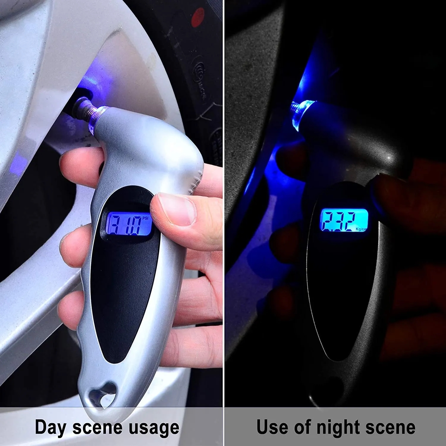 Digital Tire Gauge with LCD Display 10