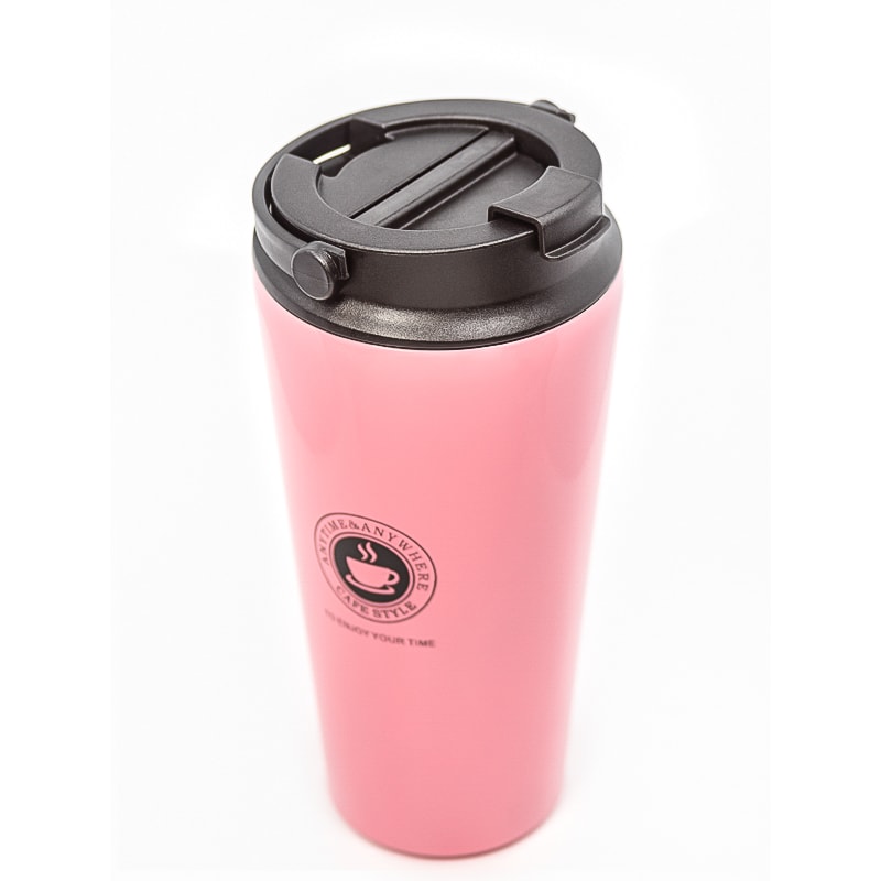 17 Oz. Custom Printed Travel Coffee Tumblers With Handle 15