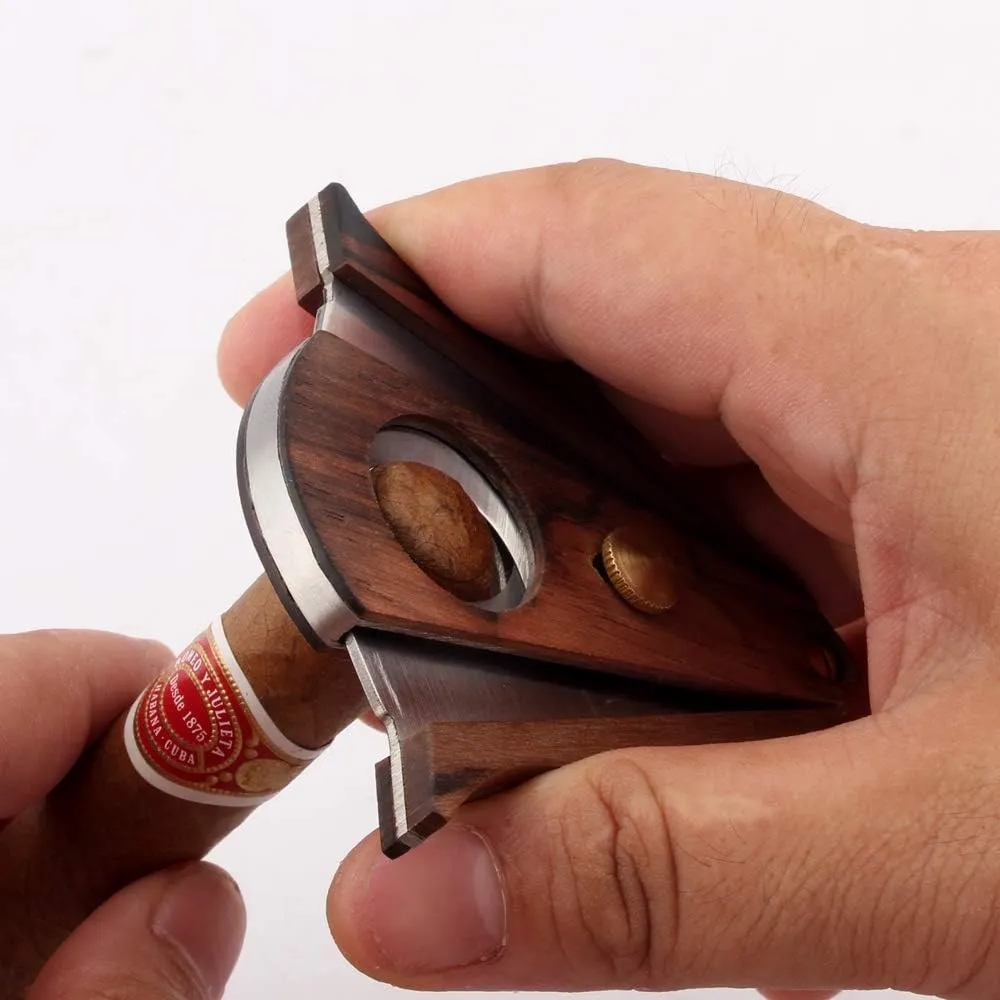 Wood Cigar Cutter With Lock System 8